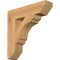 Ekena Millwork Olympic Slat Smooth Bracket, Western Red Cedar, 3 1/2"W x 16"D x 16"H BKT04X16X16OLY06SWR - alternate 1